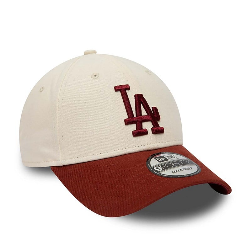 Cream New Era La Dodgers MLB Adjustable Cap 9forty | GFQR70813