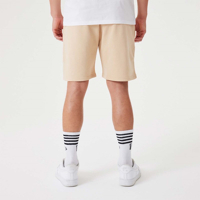 Cream New Era La Dodgers MLB League Essential Shorts | NBYC68397