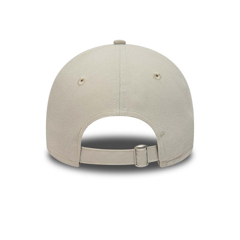 Cream New Era La Dodgers Mini Logo Adjustable Adjustable Cap 9twenty | BASO27184