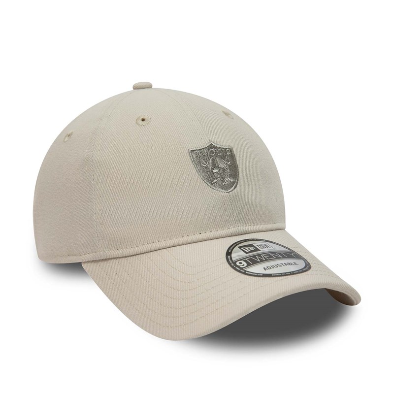 Cream New Era Las Vegas Raiders Mini Logo Adjustable Adjustable Cap 9twenty | KOTP56398