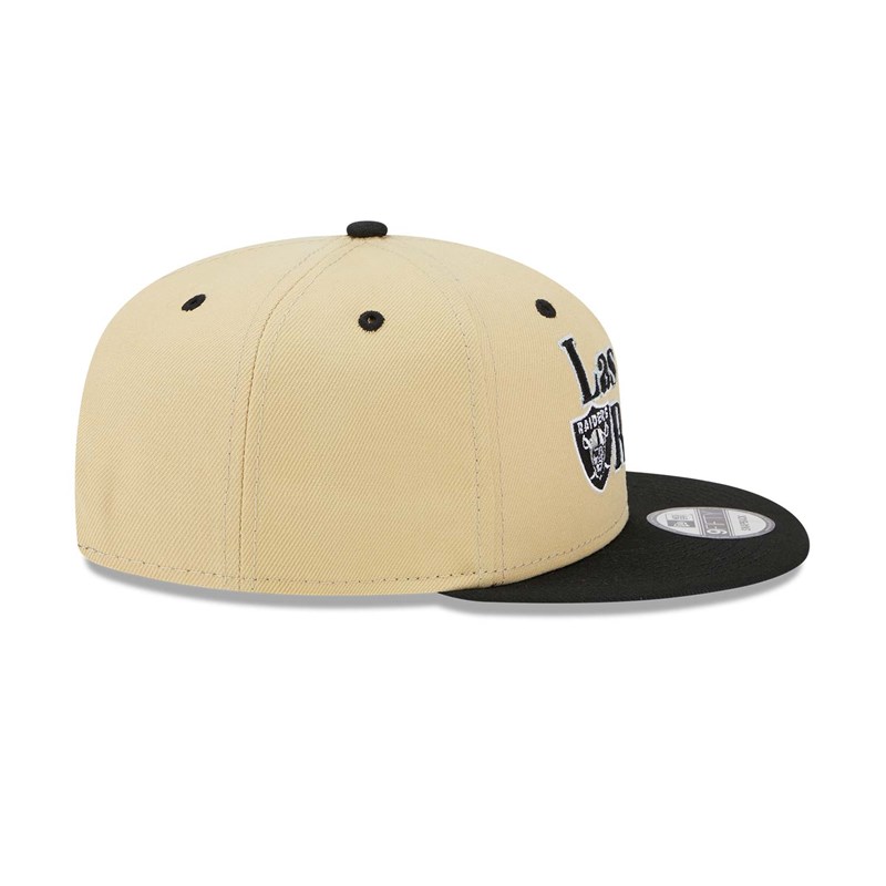 Cream New Era Las Vegas Raiders NFL Retro Cap 9fifty | DVSC06354