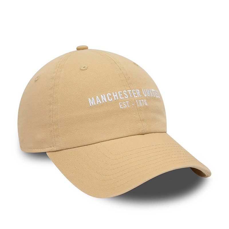 Cream New Era Manchetser United Fc Seasonal Cap Casual classic | LUXA58130