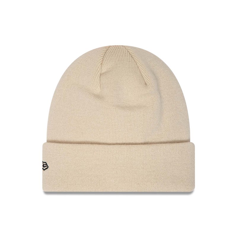 Cream New Era Mclaren Racing Cuff Beanie Hat Knit | FHND08927