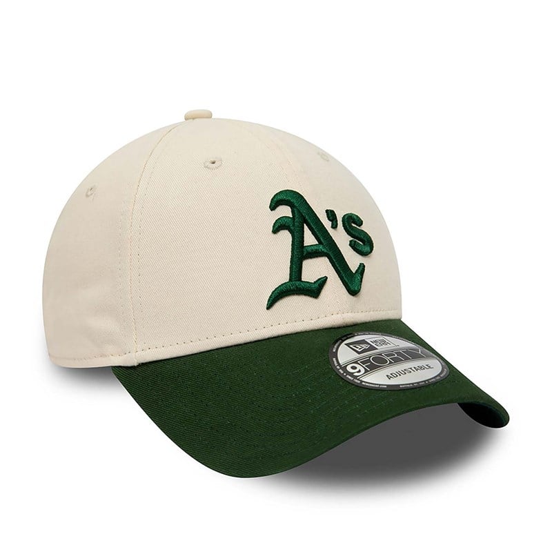 Cream New Era Oakland Athletics MLB Adjustable Cap 9forty | JPMC67512