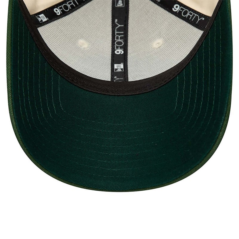 Cream New Era Oakland Athletics MLB Adjustable Cap 9forty | JPMC67512