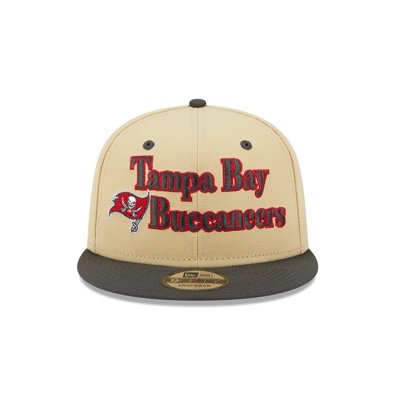 Cream New Era Tampa Bay Buccaneers NFL Retro Cap 9fifty | CRJI97631