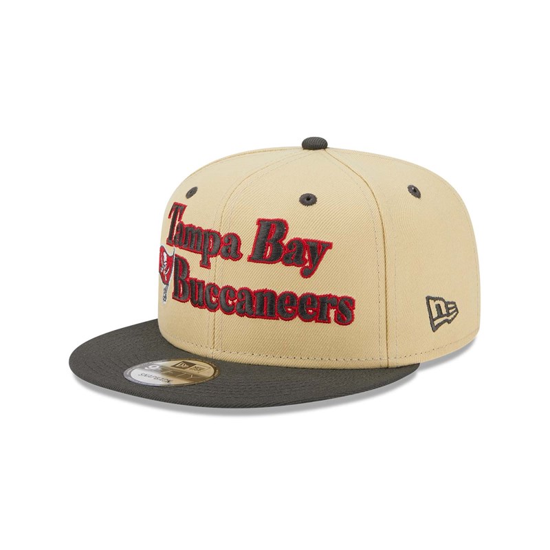 Cream New Era Tampa Bay Buccaneers NFL Retro Cap 9fifty | CRJI97631