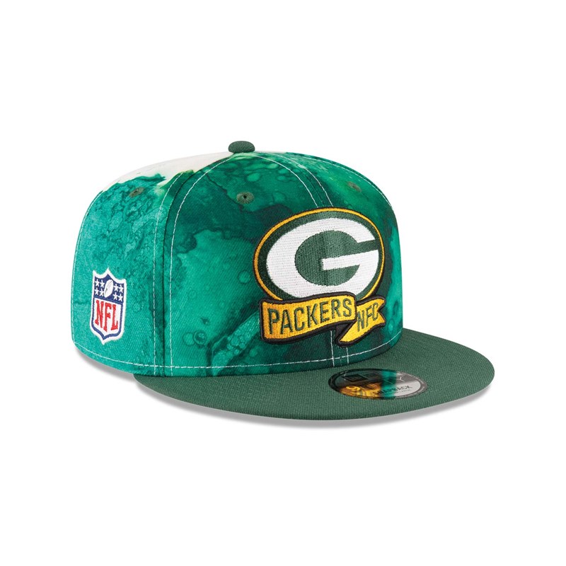 Green New Era Bay Packers NFL Sideline 2022 Cap 9fifty | AJZP04715