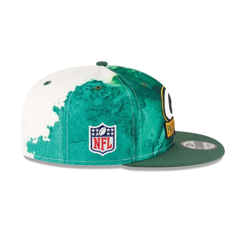 Green New Era Bay Packers NFL Sideline 2022 Cap 9fifty | AJZP04715