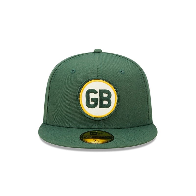 Green New Era Bay Packers NFL Sideline 2022 Fitted Cap 59fifty | ILEU16853