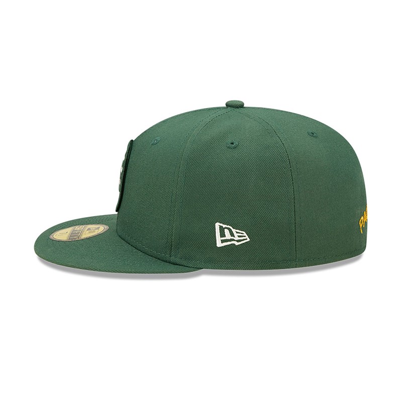 Green New Era Bay Packers NFL Sideline 2022 Fitted Cap 59fifty | ILEU16853