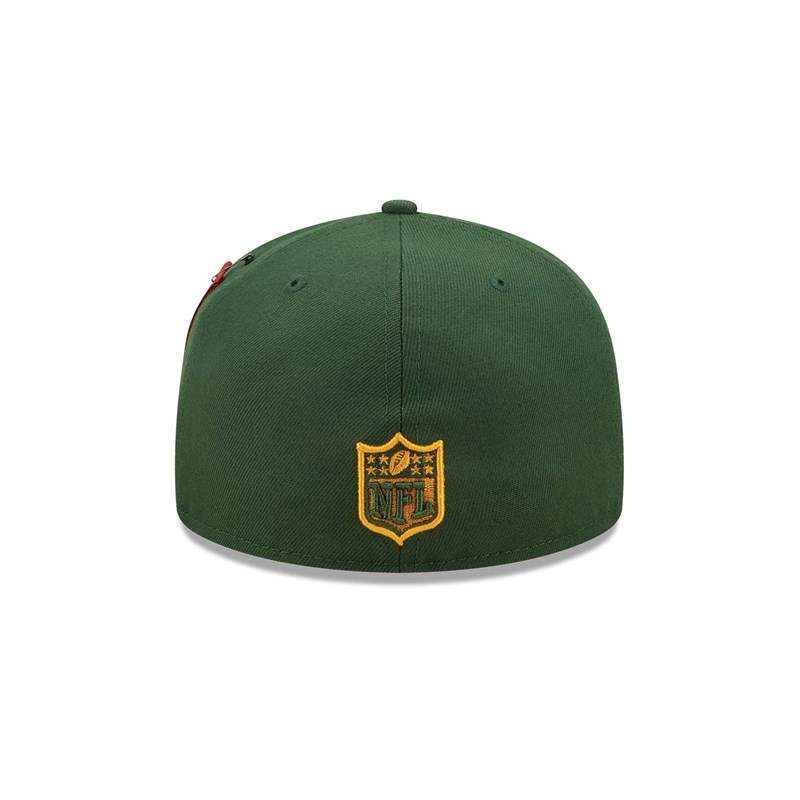 Green New Era Bay Packers X Alpha Industries Fitted Cap 59fifty | BLNT65280