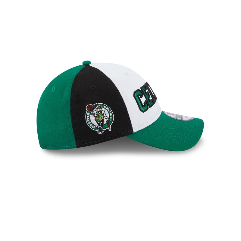 Green New Era Boston Celtics NBA Back Half Adjustable Cap 9twenty | QAVE02497