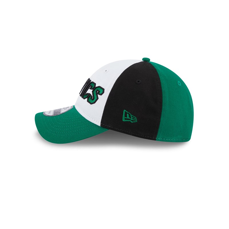 Green New Era Boston Celtics NBA Back Half Adjustable Cap 9twenty | QAVE02497