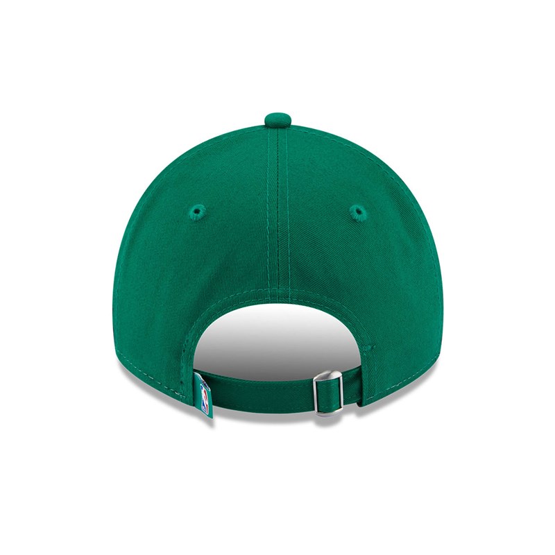 Green New Era Boston Celtics NBA Back Half Adjustable Cap 9twenty | QAVE02497