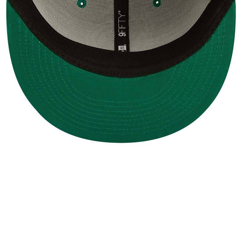 Green New Era Boston Celtics NBA Letter Arch Cap 9fifty | GIFH47089