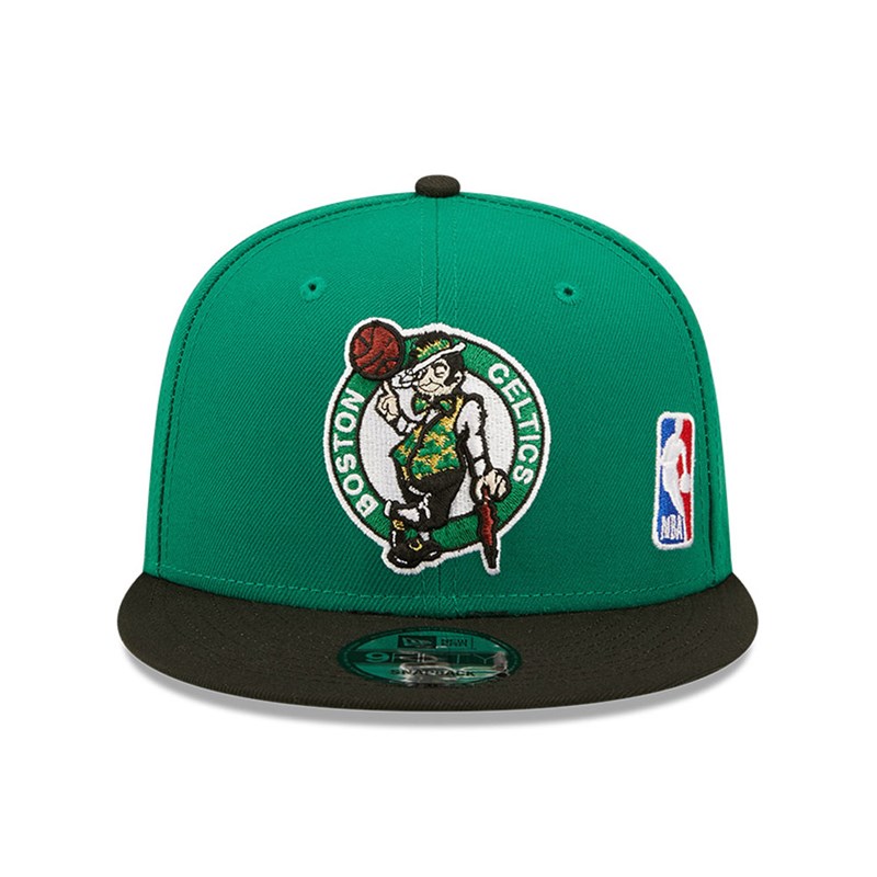 Green New Era Boston Celtics NBA Letter Arch Cap 9fifty | GIFH47089