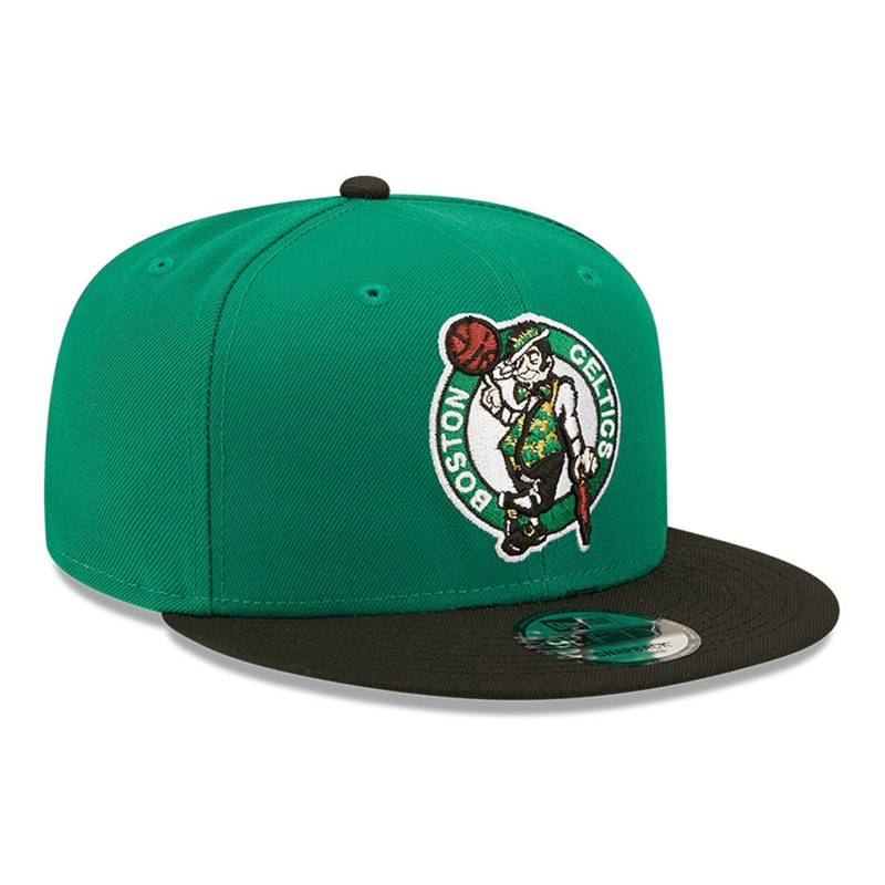 Green New Era Boston Celtics NBA Letter Arch Cap 9fifty | GIFH47089