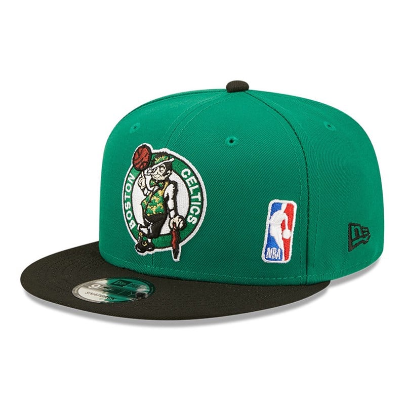 Green New Era Boston Celtics NBA Letter Arch Cap 9fifty | GIFH47089