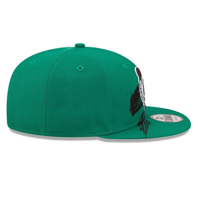 Green New Era Boston Celtics NBA Sweep Cap 9fifty | OFLW09237