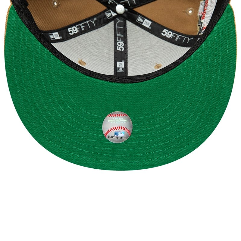 Green New Era Boston Sox Fitted Cap 59fifty | LUAK75031