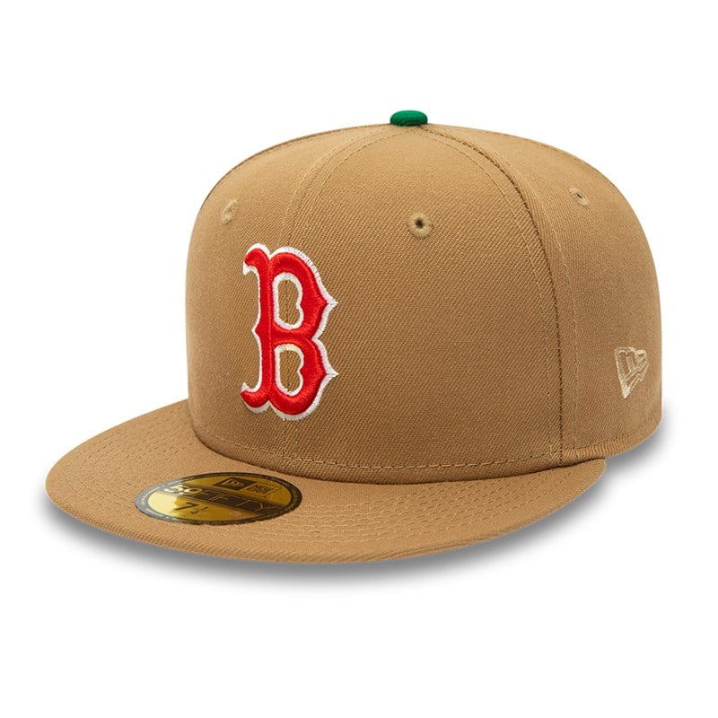 Green New Era Boston Sox Fitted Cap 59fifty | LUAK75031