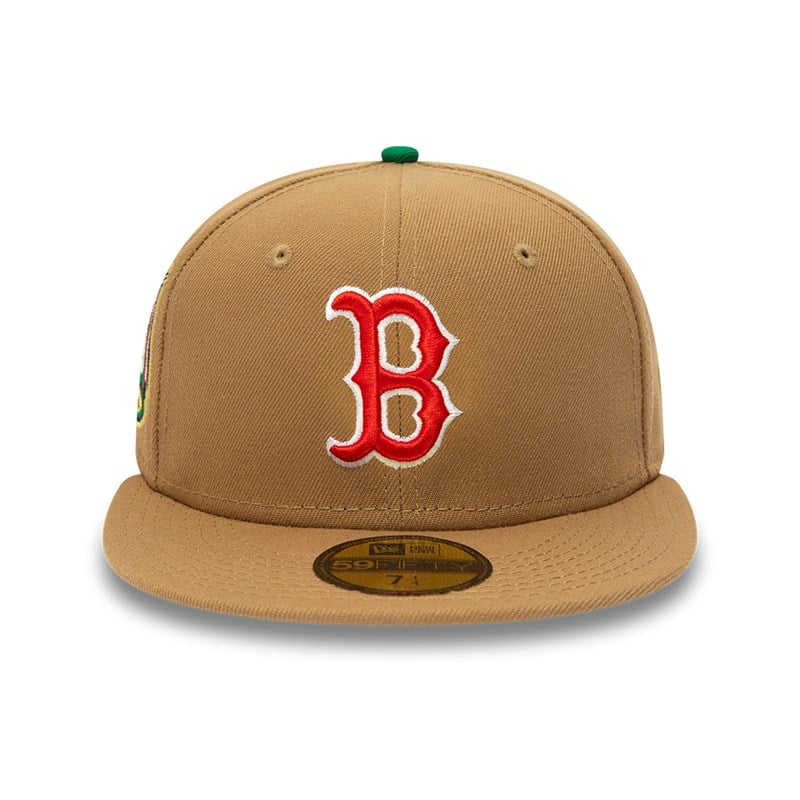 Green New Era Boston Sox Fitted Cap 59fifty | LUAK75031