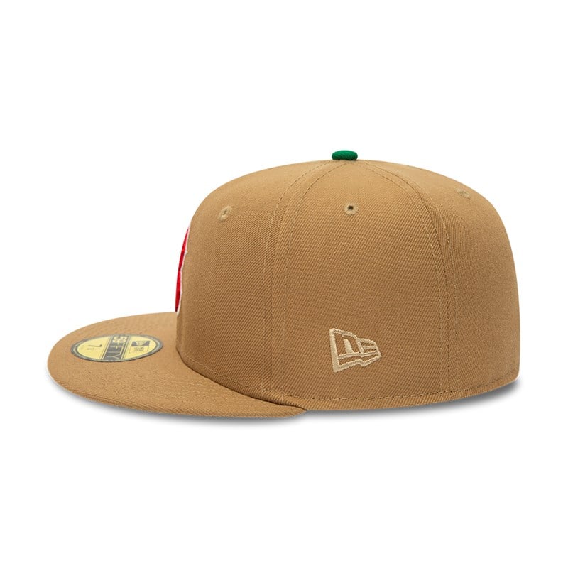 Green New Era Boston Sox Fitted Cap 59fifty | LUAK75031