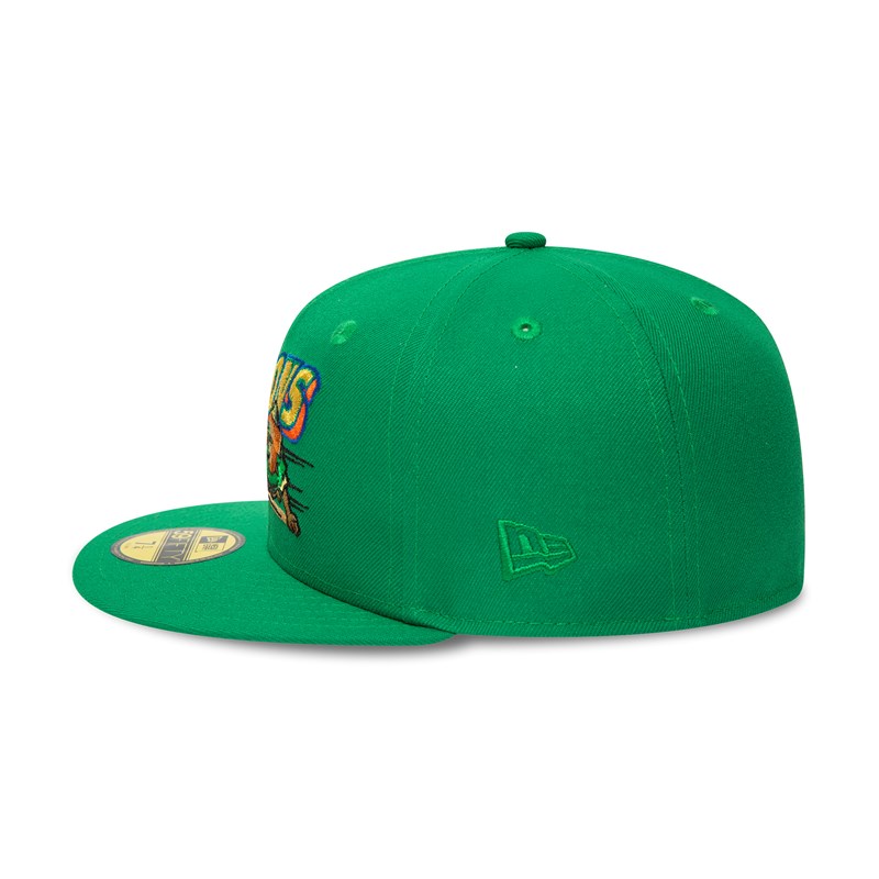 Green New Era Buffalo Bisons Milb Fitted Cap 59fifty | GNLO21935