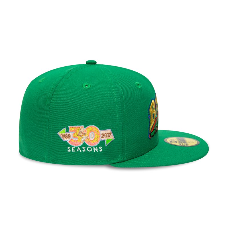 Green New Era Buffalo Bisons Milb Fitted Cap 59fifty | GNLO21935