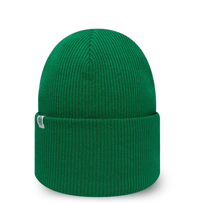 Green New Era Celtic Fc Vertical Wordmark Cuff Knit | MUTC57916