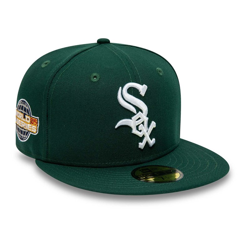 Green New Era Chicago Sox Forest Fitted Cap 59fifty | LCPR60413