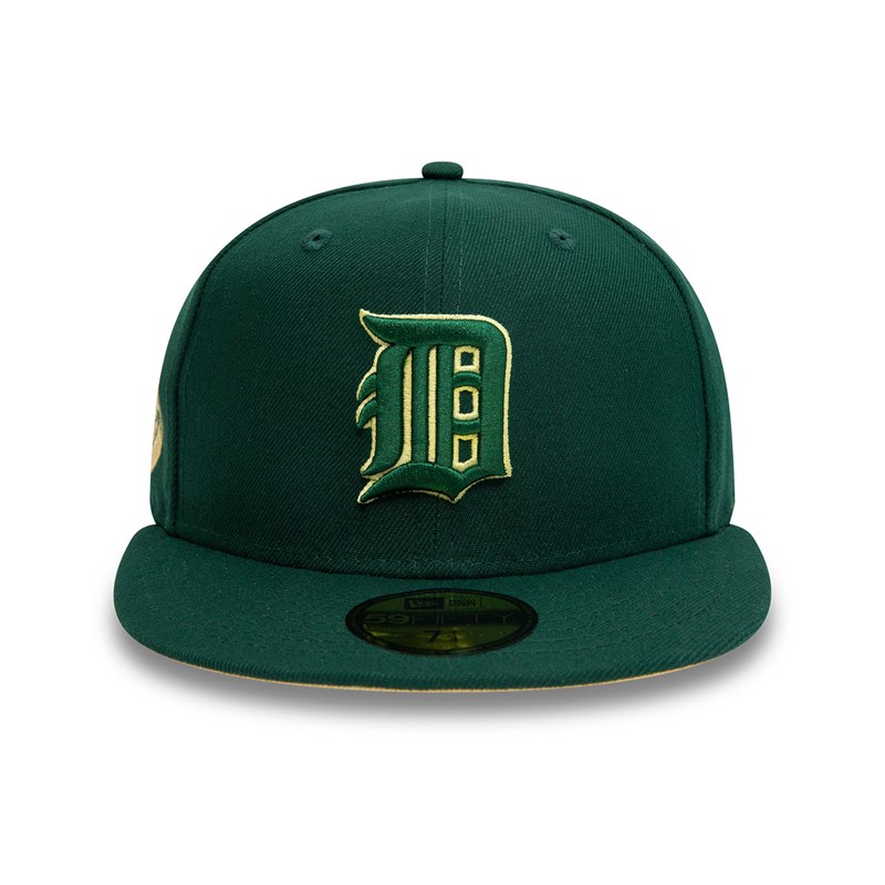 Green New Era Detroit Tigers World Series Fitted Cap 59fifty | CTPQ43518