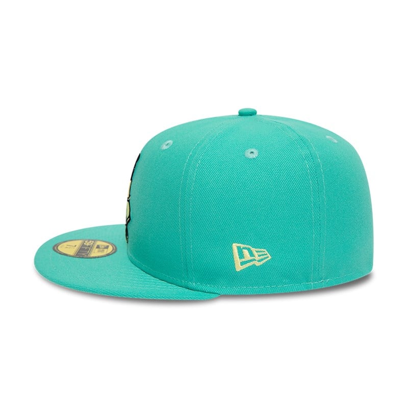 Green New Era Kansas City Royals Pastel Fitted Cap 59fifty | LNPR57034