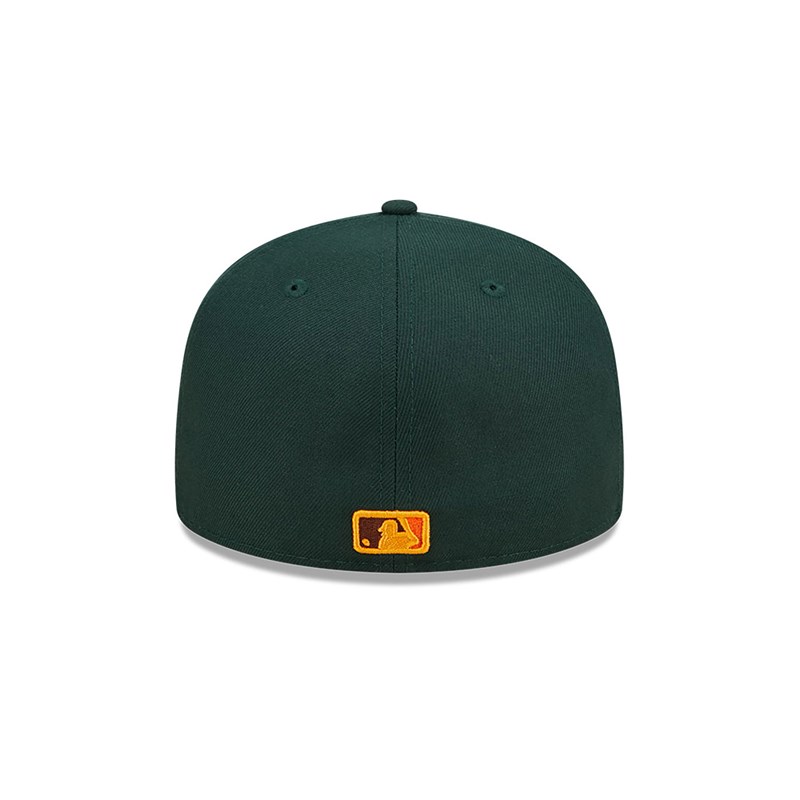 Green New Era La Dodgers Leafy Fitted Cap 59fifty | BTLG90856