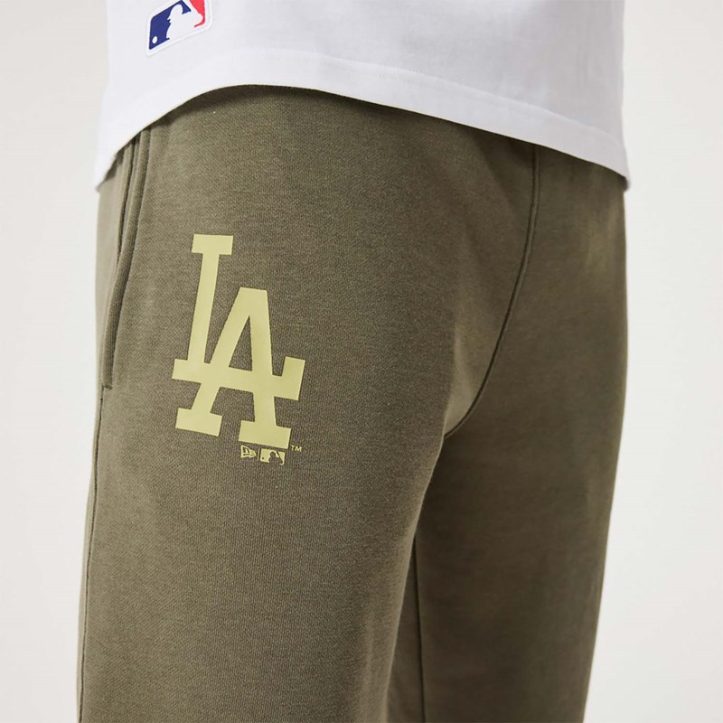 Green New Era La Dodgers MLB League Essential Medium Joggers | ZKMX96432