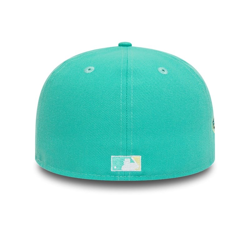 Green New Era La Dodgers Pastel Fitted Cap 59fifty | XGLA16537