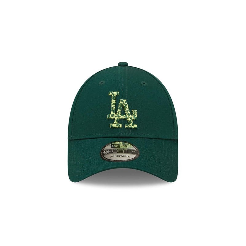 Green New Era La Dodgers Seasonal Infill 9fofty Adjustable Cap 9forty | WYAK10358