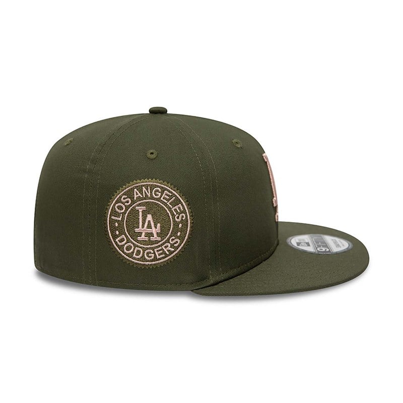 Green New Era La Dodgers Side Patch Medium Cap 9fifty | DPWL43195