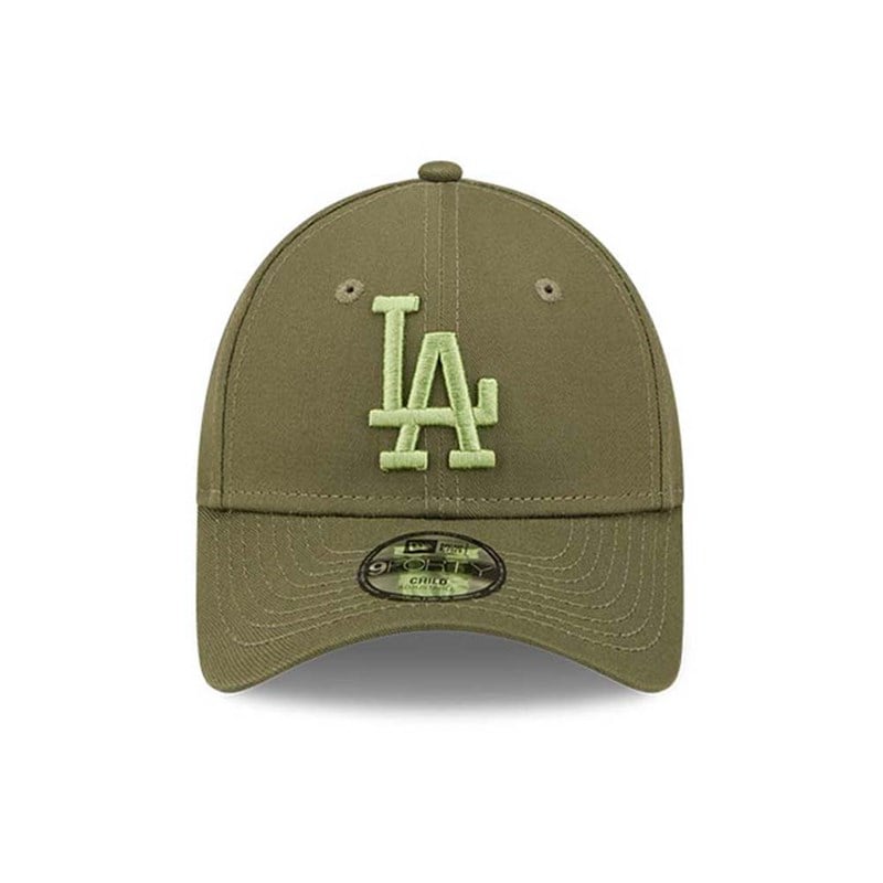 Green New Era La Dodgers Youth League Essential Adjustable Cap 9forty | HUAZ29580