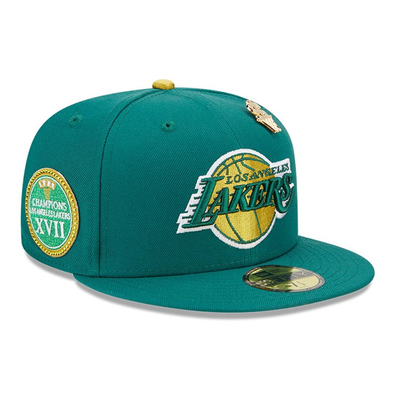 Green New Era La Lakers Max Bet Fitted Cap 59fifty | ASGZ45719