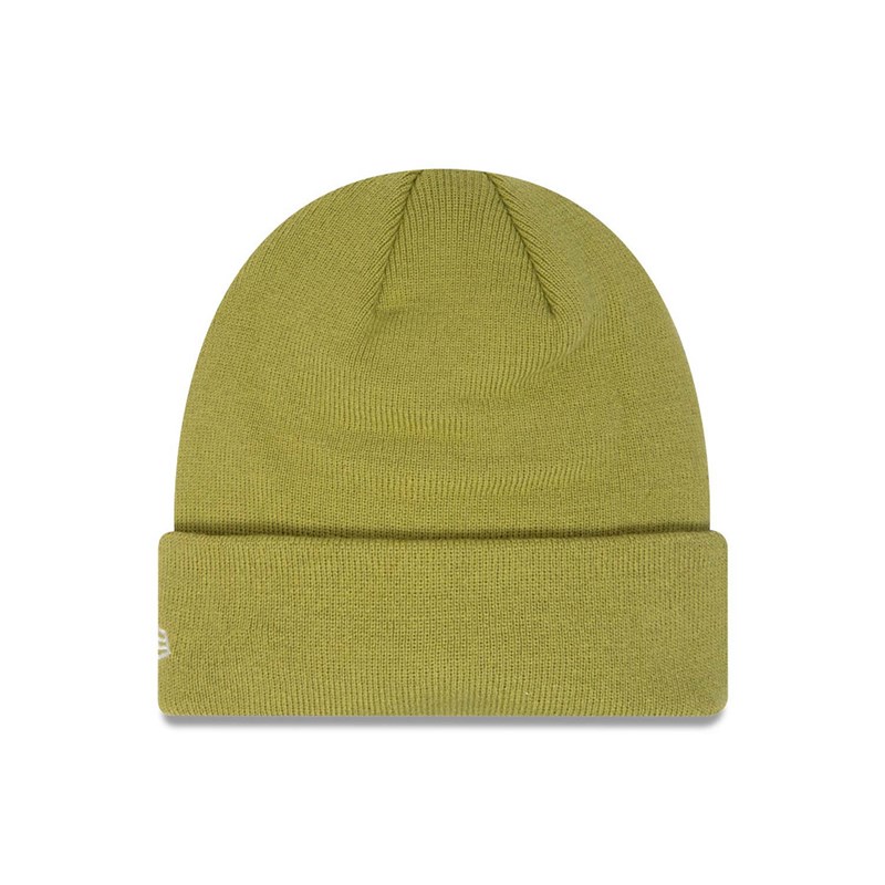 Green New Era Manchetser United Fc Seasonal Medium Cuff Beanie Hat Knit | HZKG12970