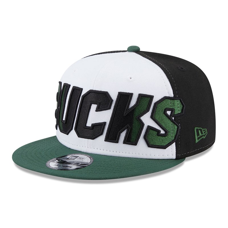 Green New Era Milwaukee Bucks NBA Back Half Cap 9fifty | ZALD35297