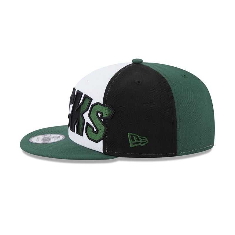 Green New Era Milwaukee Bucks NBA Back Half Cap 9fifty | ZALD35297