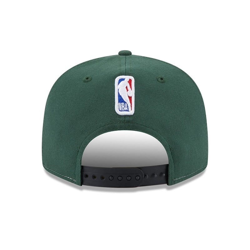 Green New Era Milwaukee Bucks NBA Back Half Cap 9fifty | ZALD35297