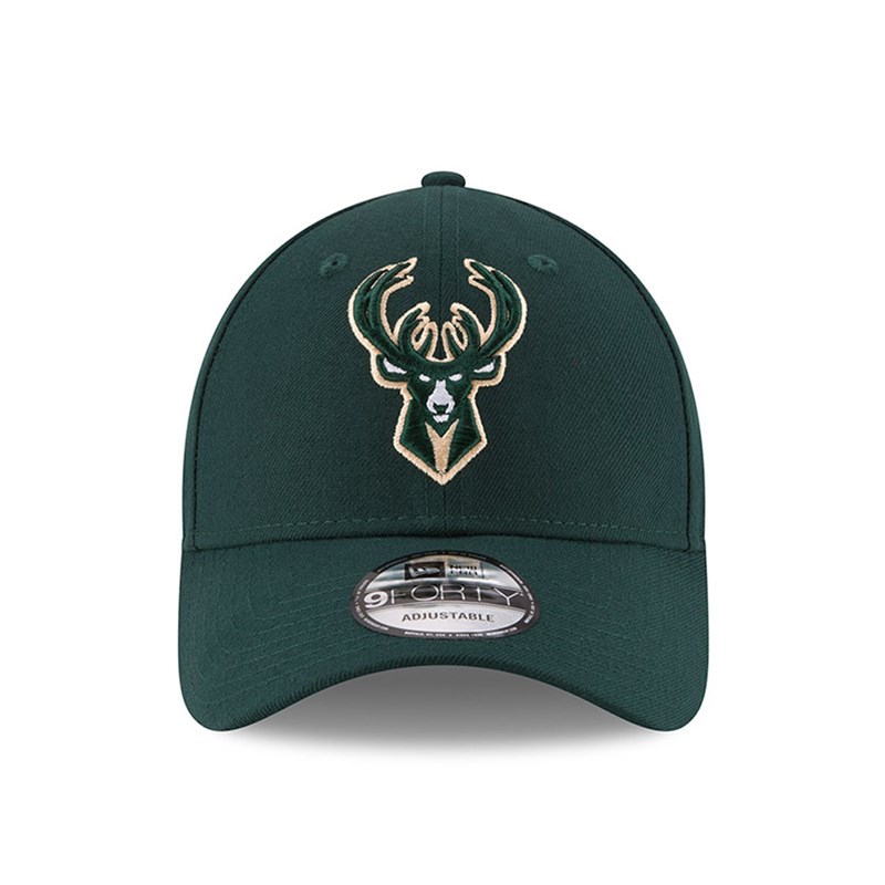 Green New Era Milwaukee Bucks The League Cap 9forty | GZRS81293