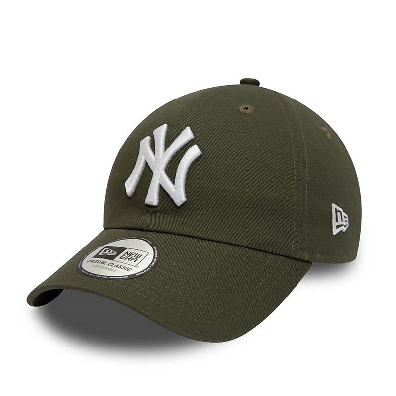 Green New Era New York Yankees League Essential Adjustable Cap 9twenty | ADRO20871