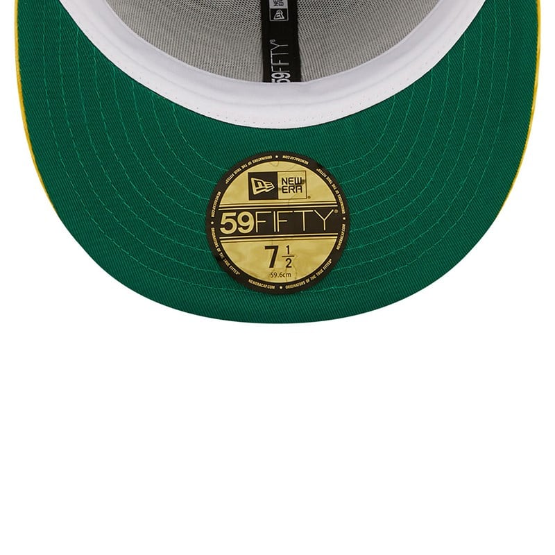 Green New Era Oakland Athletic Cooperstown Fitted Cap 59fifty | ARYZ81739