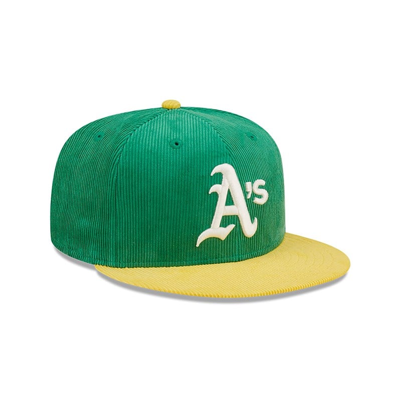 Green New Era Oakland Athletic Cooperstown Fitted Cap 59fifty | ARYZ81739