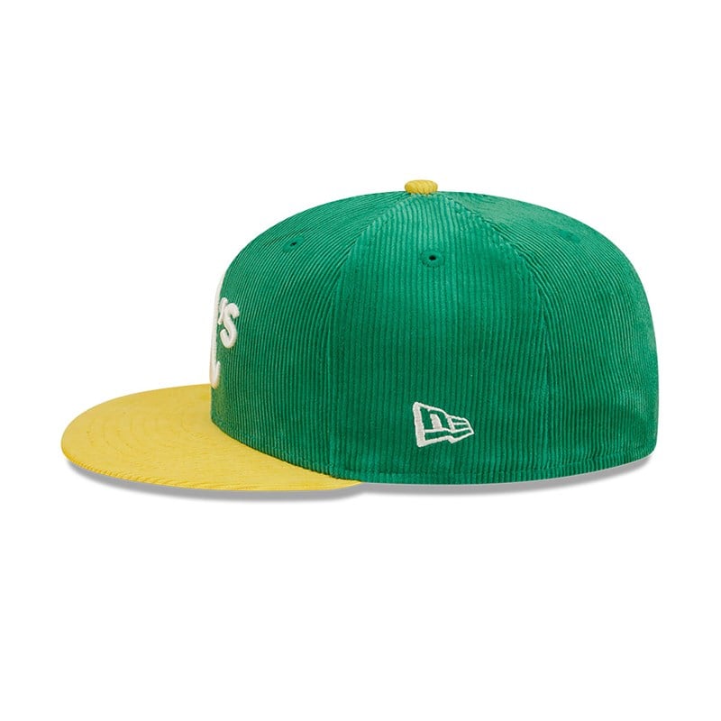 Green New Era Oakland Athletic Cooperstown Fitted Cap 59fifty | ARYZ81739